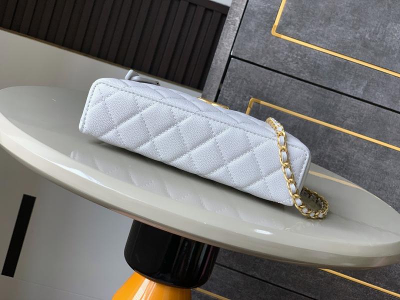 Chanel Vanity Top Handle Bag Light Blue AS2503
