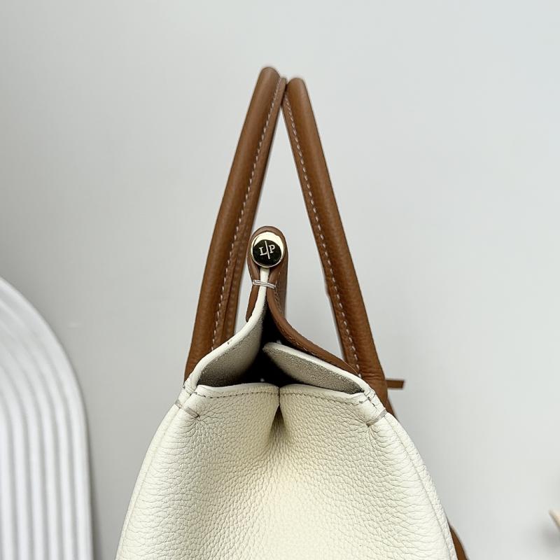 Loro Piana Loom bag L25 Canvas Tan FAO2680