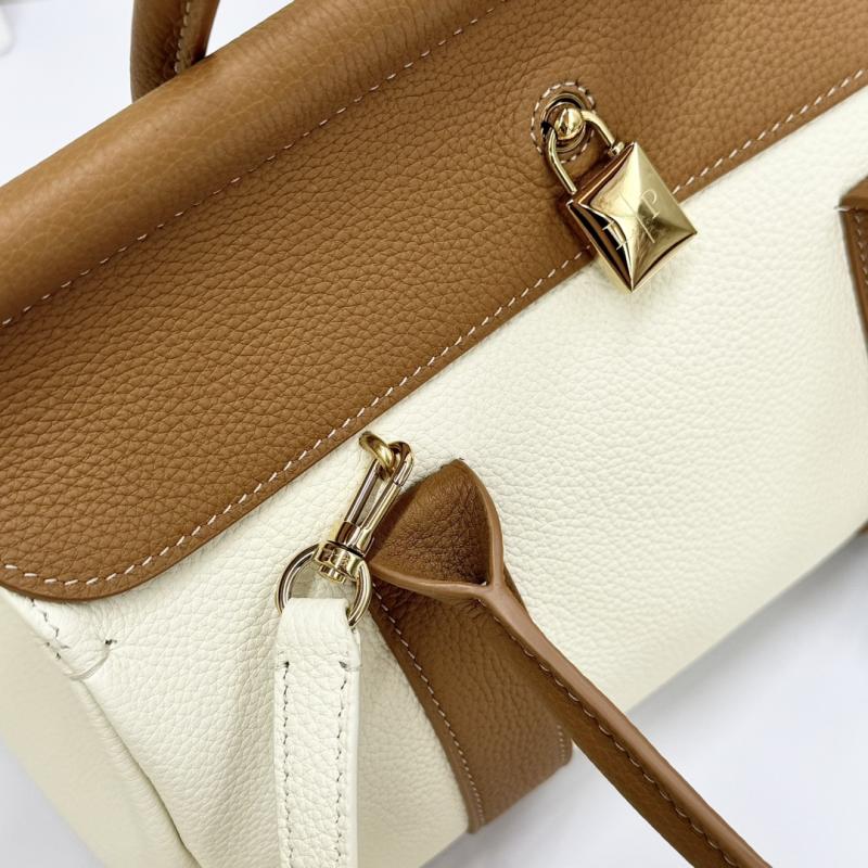Loro Piana Loom bag L25 Canvas Tan FAO2680