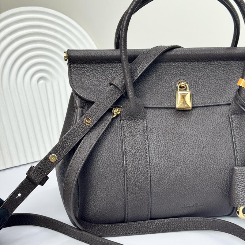 Loro Piana Loom bag L25 Coffee FAO2680