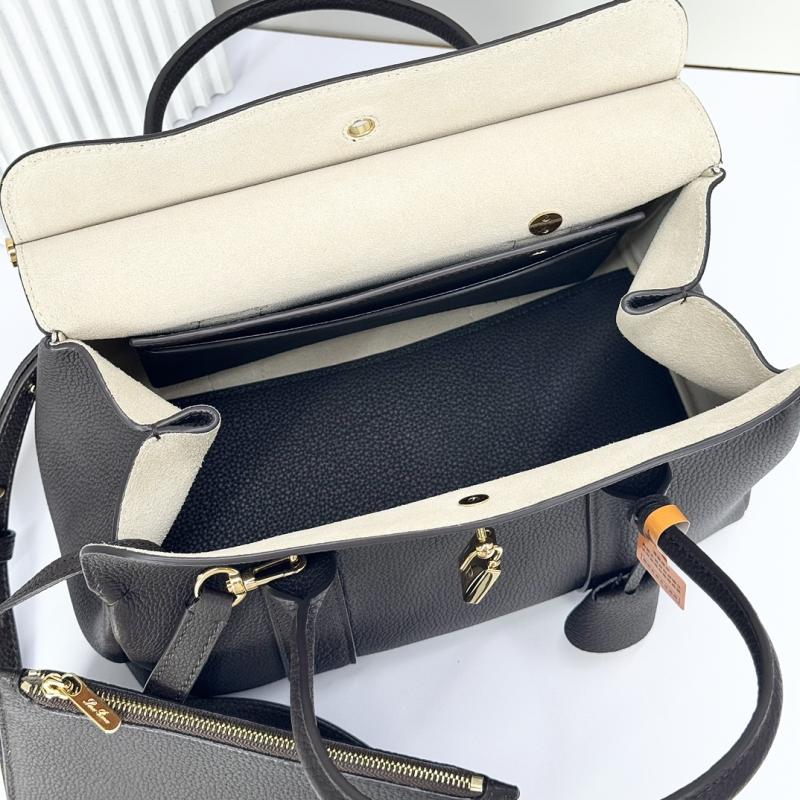 Loro Piana Loom bag L25 Coffee FAO2680