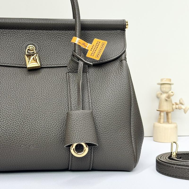 Loro Piana Loom bag L25 Dark Green FAO2680