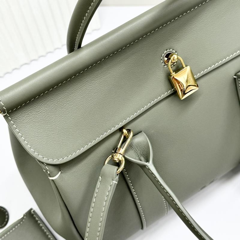 Loro Piana Loom bag L25 Green FAO2130