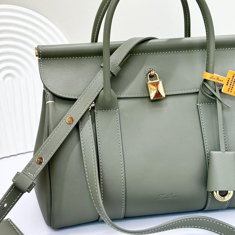 Loro Piana Loom bag L25 Green FAO2130