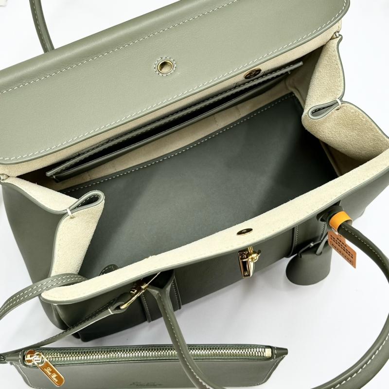 Loro Piana Loom bag L25 Green FAO2130