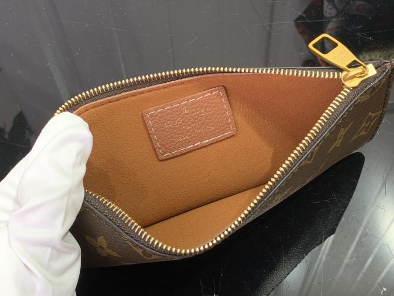 Louis Vuitton Wallet On Chain Low Key Brown M12147