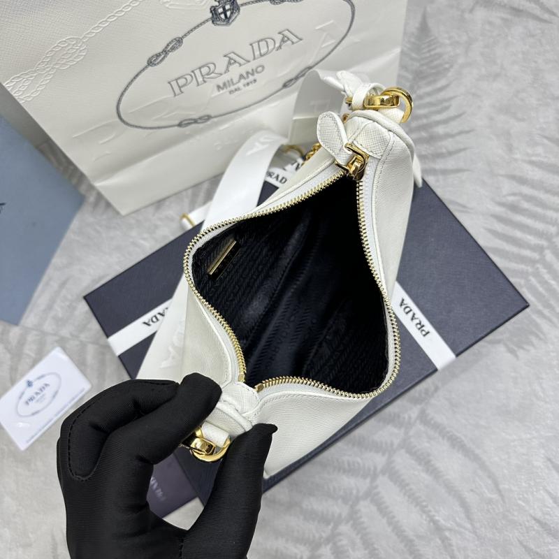Prada Re-Edition 2005 Saffiano leather bag White 1BH204