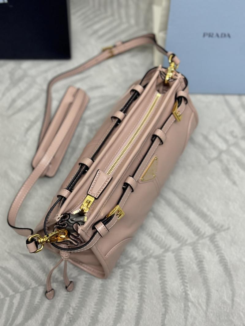 Prada Small leather shoulder bag Pink 1BH215
