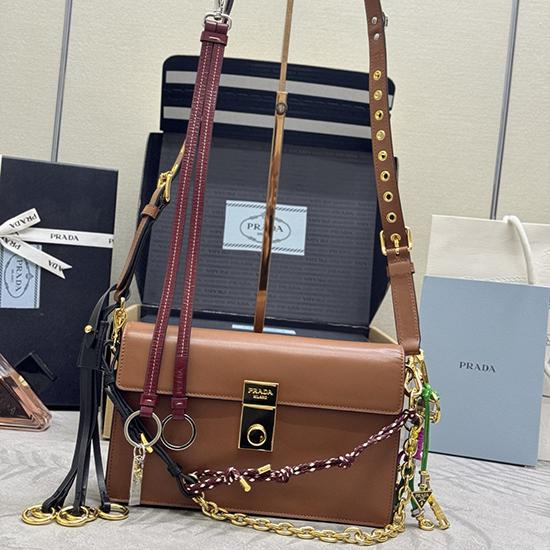 Prada Soft Sound Small Bag Camel 1BD379