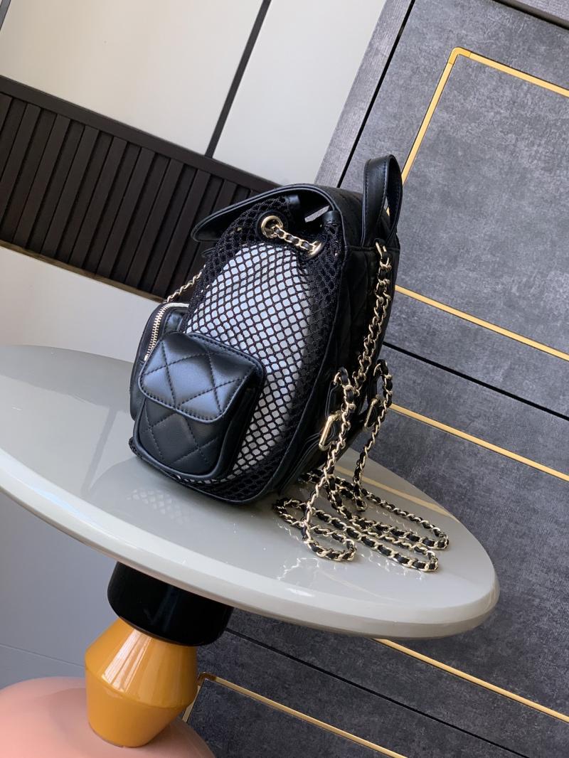 Chanel Backpack Black AS5484