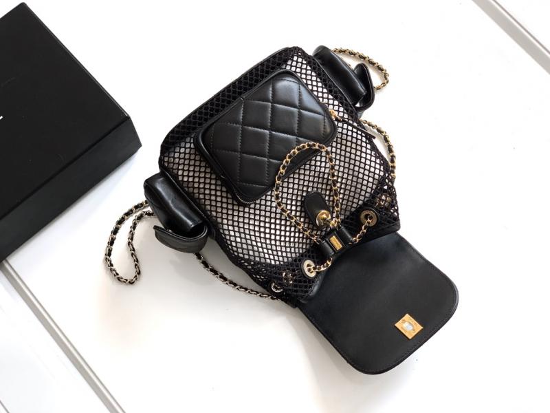 Chanel Backpack Black AS5484