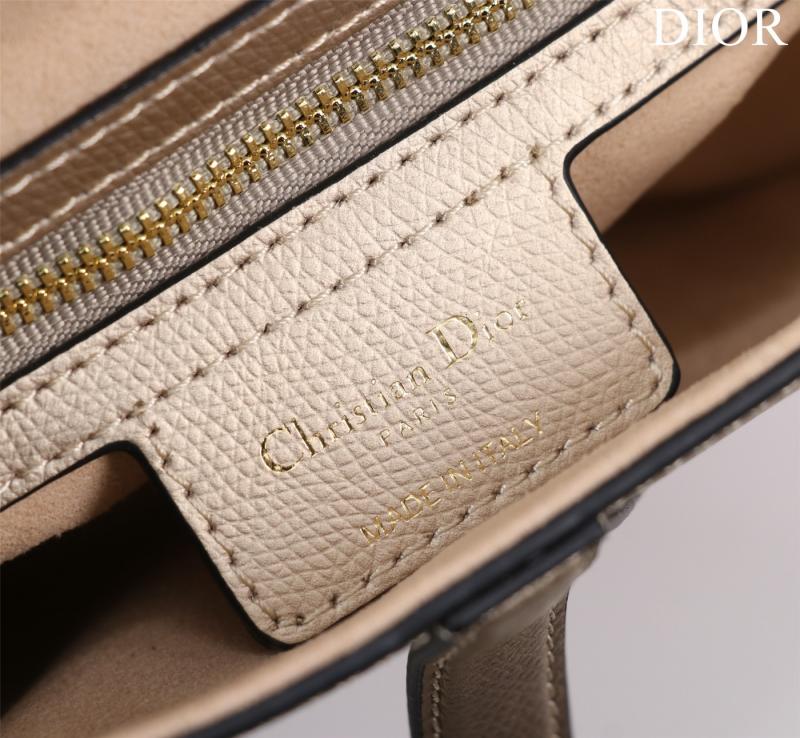 Dior Saddle Bag With Strap Gold M0455