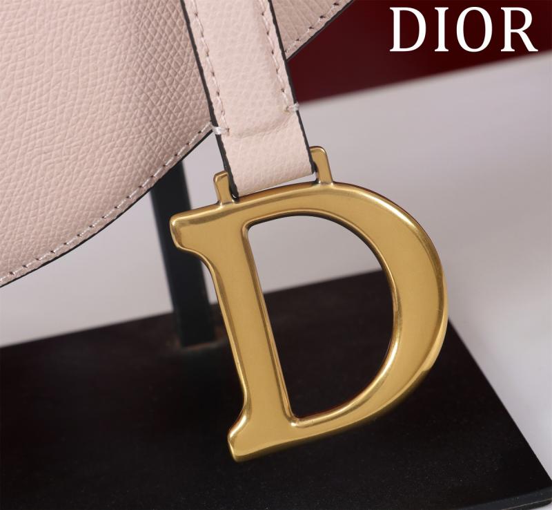 Dior Saddle Bag With Strap Light Pink M0455
