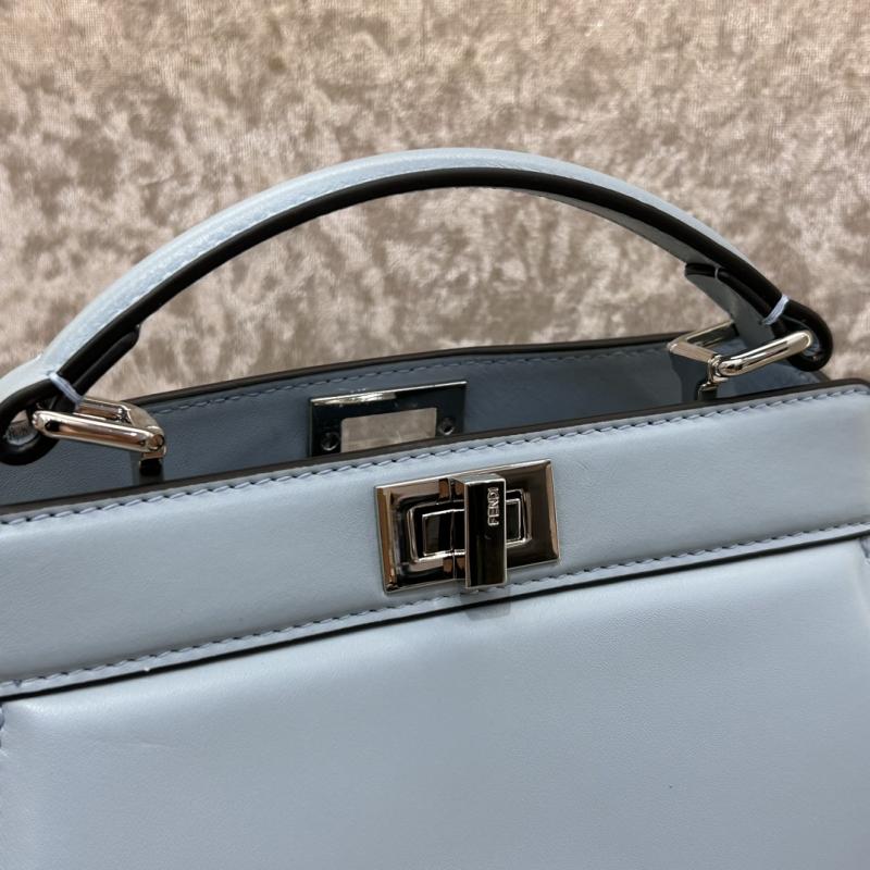 Fendi Peekaboo ISeeU Petite Blue F7011