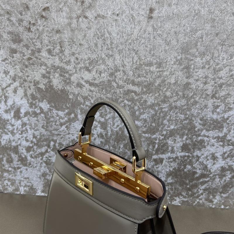 Fendi Peekaboo ISeeU Petite Grey F7011