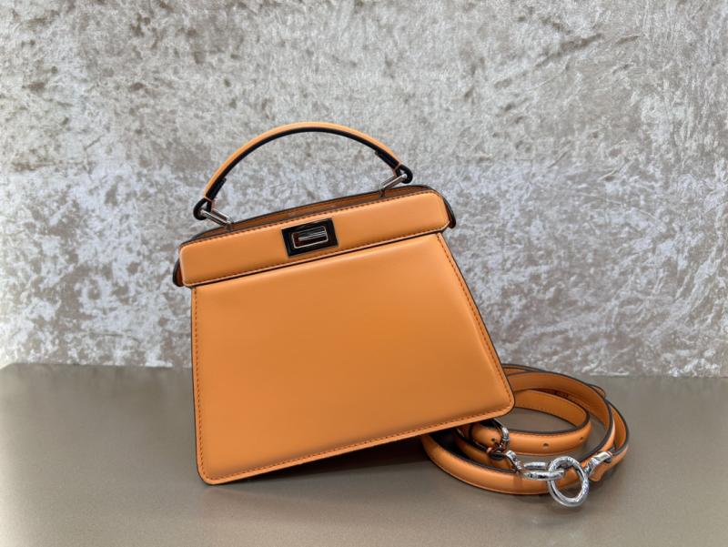 Fendi Peekaboo ISeeU Petite Orange F7011