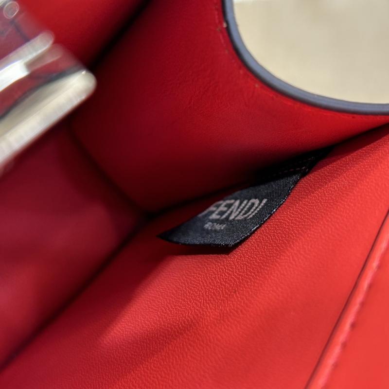 Fendi Peekaboo ISeeU Petite Red F7011