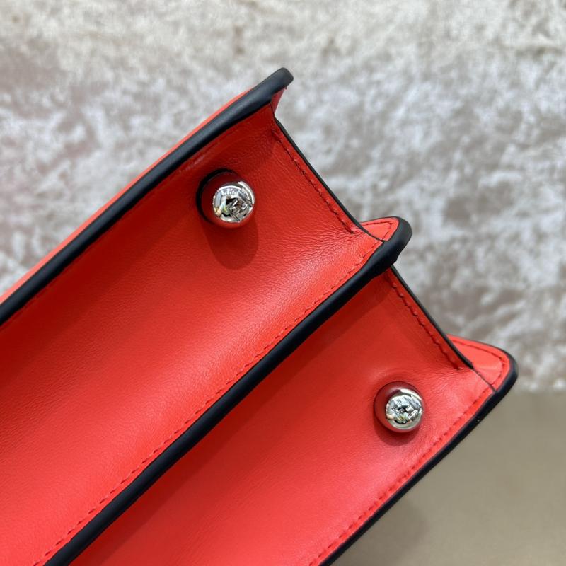Fendi Peekaboo ISeeU Petite Red F7011