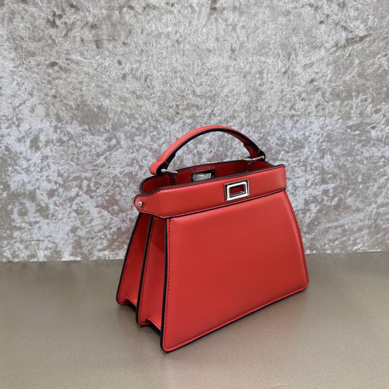 Fendi Peekaboo ISeeU Petite Red F7011