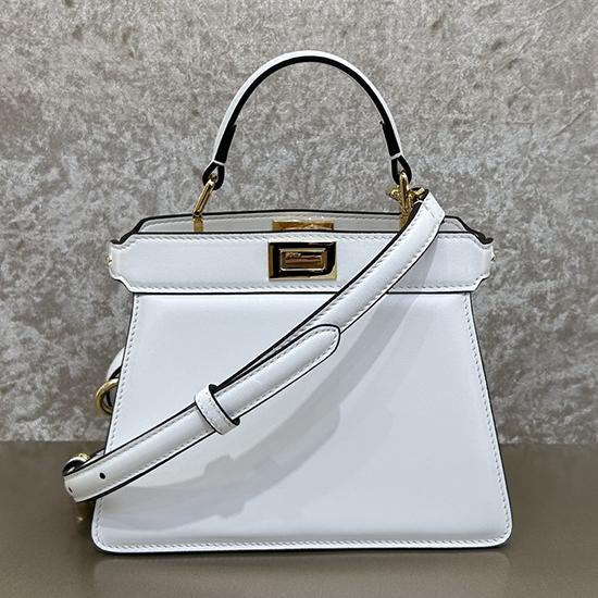 Fendi Peekaboo ISeeU Petite White F7011