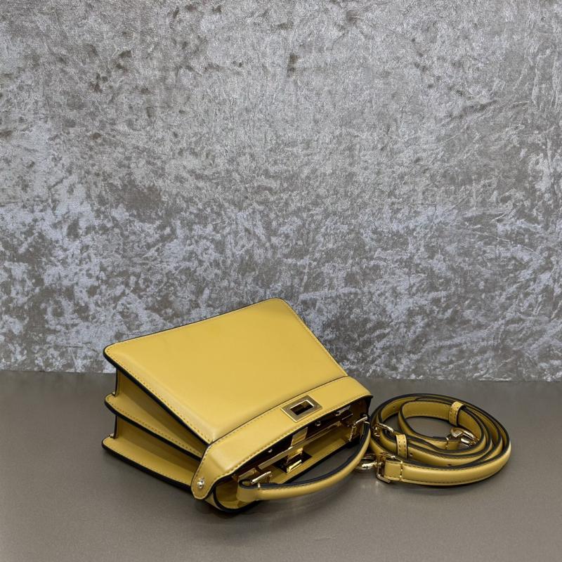 Fendi Peekaboo ISeeU Petite Yellow F7011