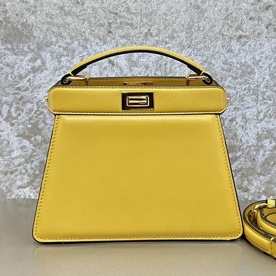 Fendi Peekaboo ISeeU Petite Yellow F7011