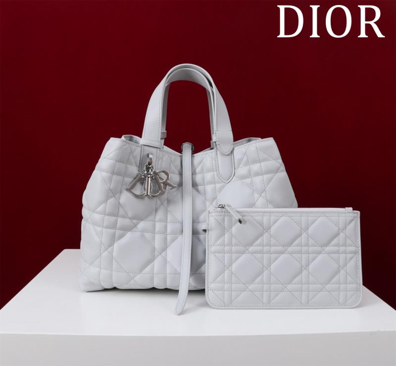 Large Dior Toujours Bag Light Blue M3319