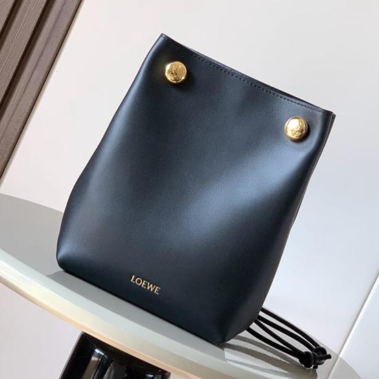 Loewe Pebble Pouch Black LE9092
