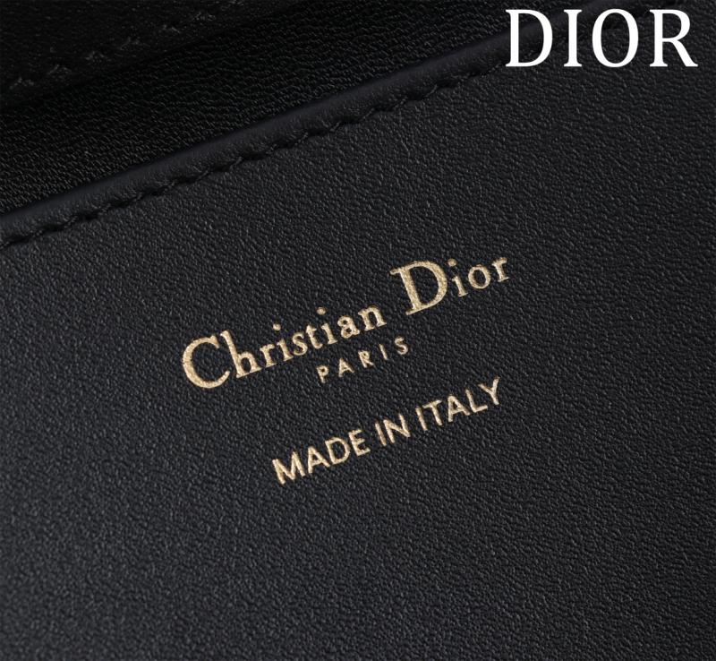 Medium Dior Toujours Vertical Tote Bag Black M2836