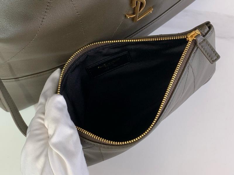 Saint Laurent Jamie 4.3 large pochon bag Green 809824