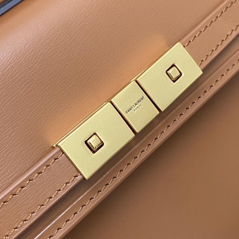 Saint Laurent Manhattan Mini Crossbody Bag Camel 727766