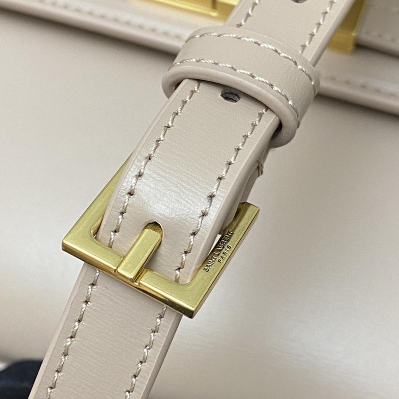 Saint Laurent Manhattan Mini Crossbody Bag Nude 727766