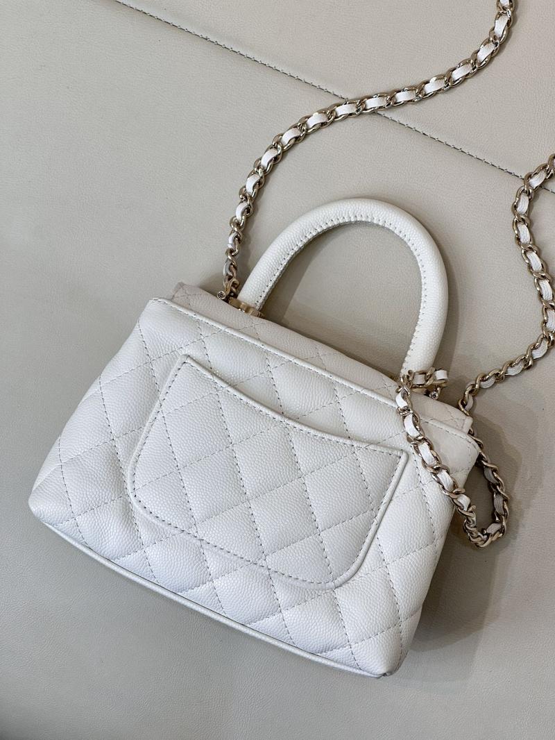 Chanel Clutch with Chain White AP4244