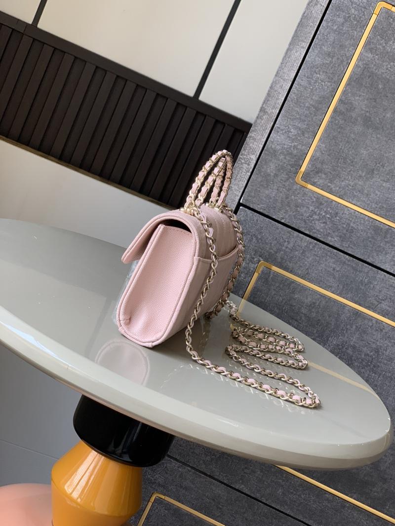 Chanel Phone Holder with Chain Pink AP3238