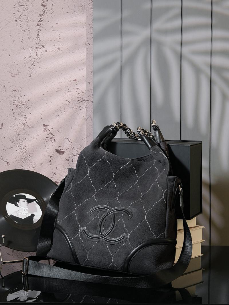 Chanel Rodeo Drive Hobo Bag Black AS3336