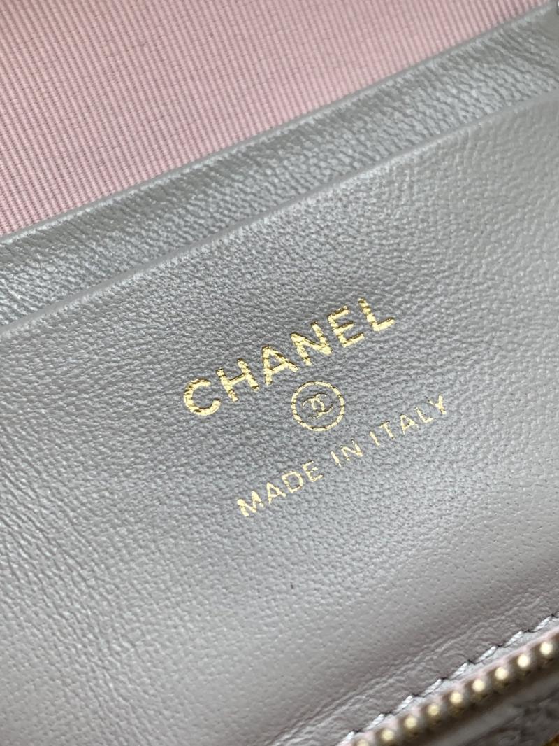 Chanel Vanity Case Light Blue AP4483