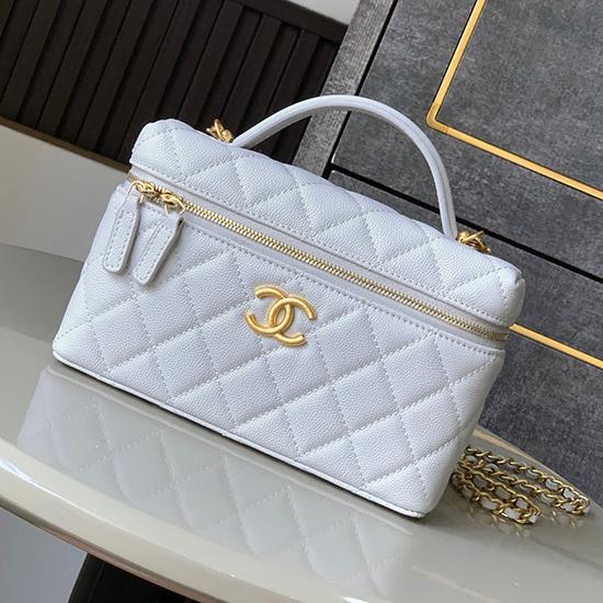 Chanel Vanity Case Light Blue AP4483
