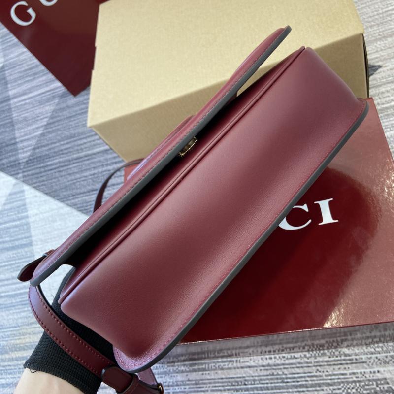 Gucci Blondie medium top handle bag Red 815714