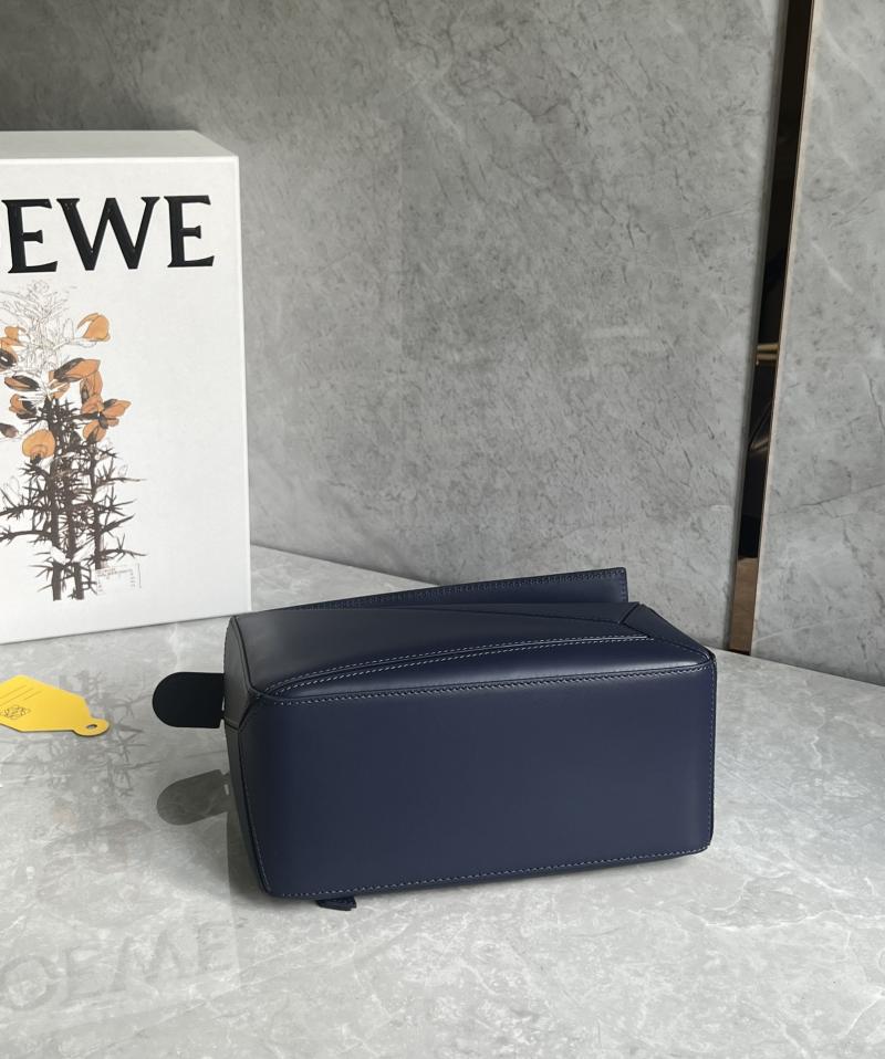 Loewe Small Puzzle Bag Blue L051702