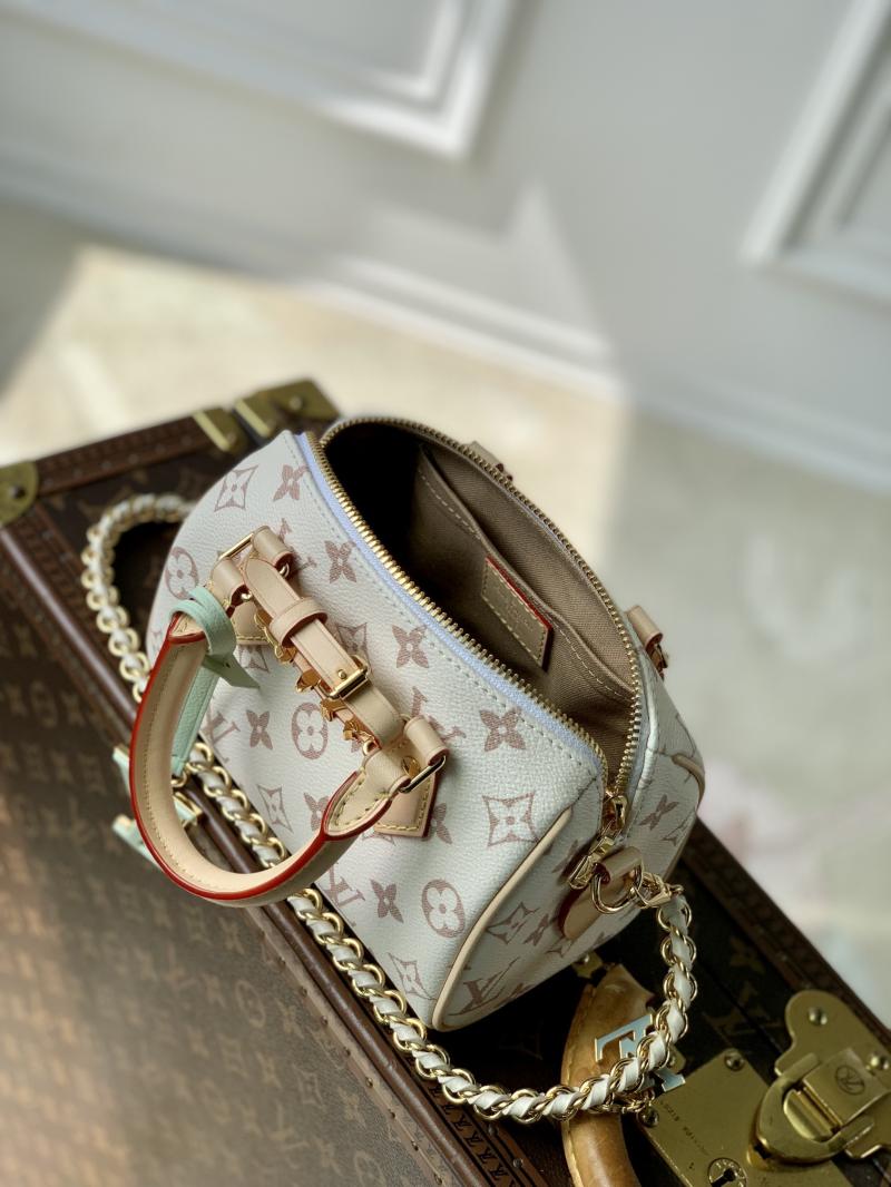 Louis Vuitton Speedy 18 with Chain Strap M24474