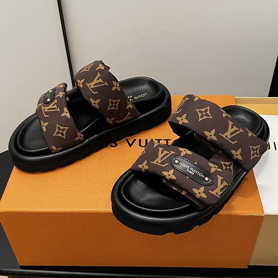 Louis Vuitton Unisex Sandals SLU32602
