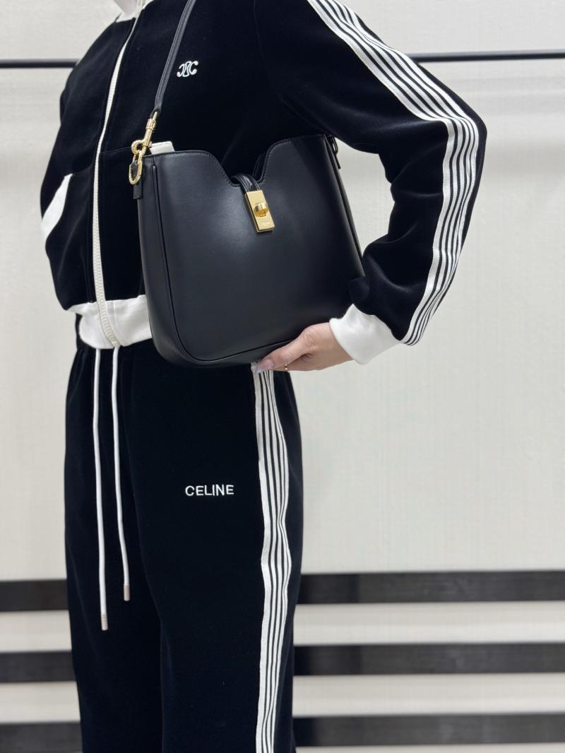 Celine Small Camille 16 Soft Bag Black 120693