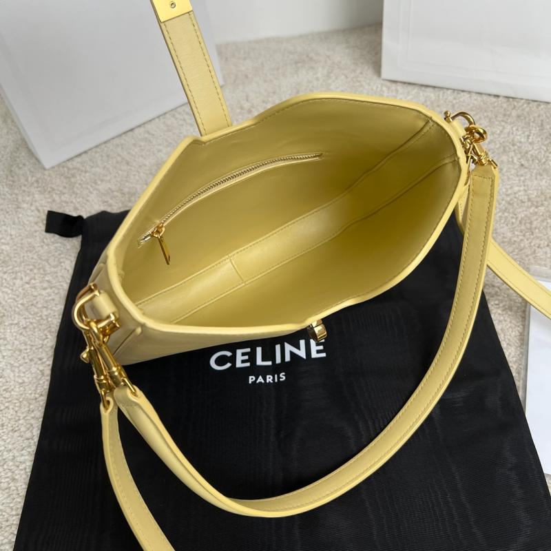 Celine Small Camille 16 Soft Bag Yellow 120693