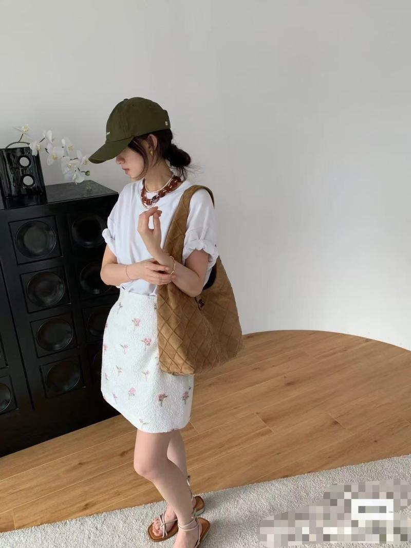 Chanel Suede Stitched Hobo Bag Camel AS7342