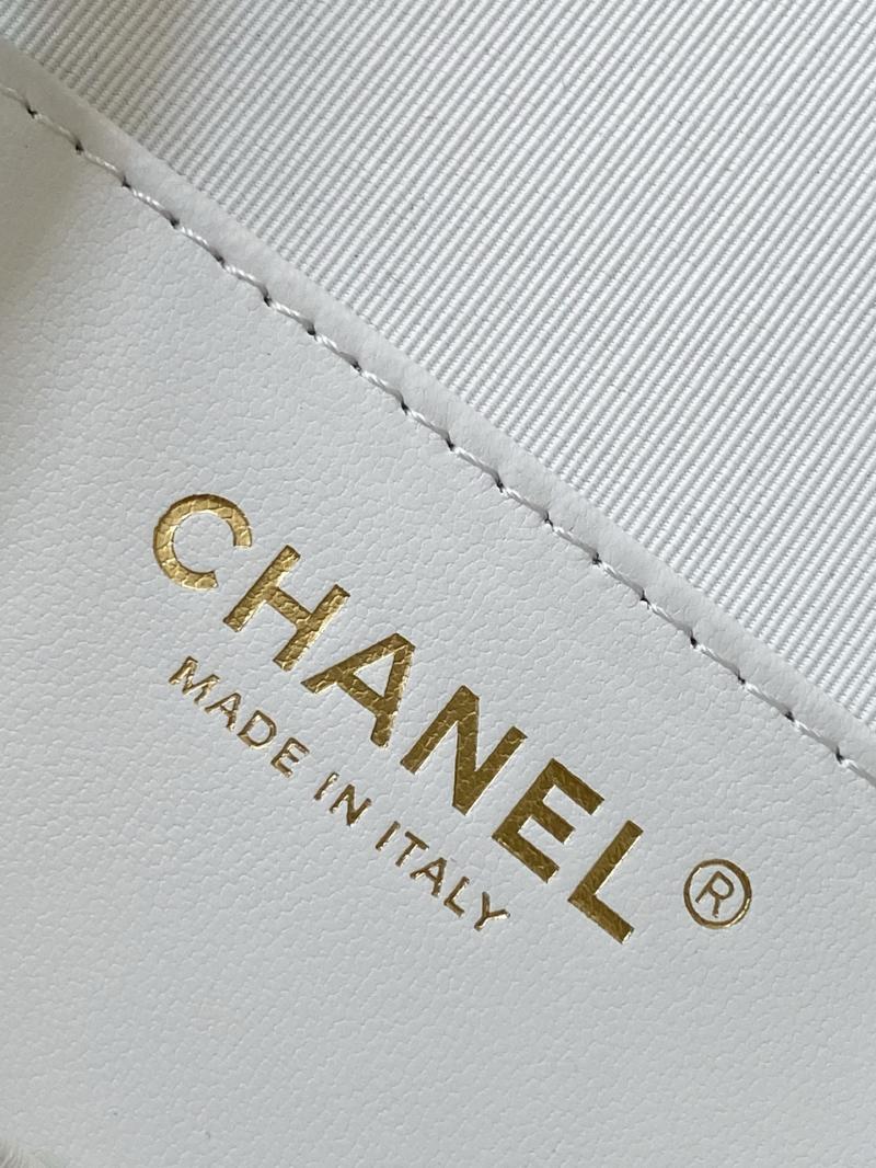 Chanel Backpack White AS5484