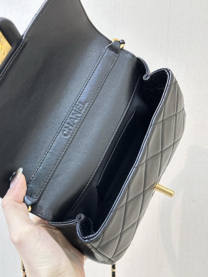Chanel Mini Flap Bag with Top Handle AS5399