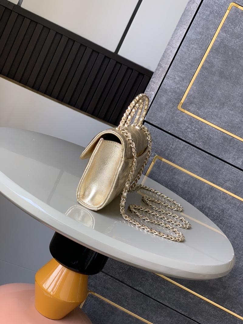 Chanel Phone Holder with Chain Gold AP3238