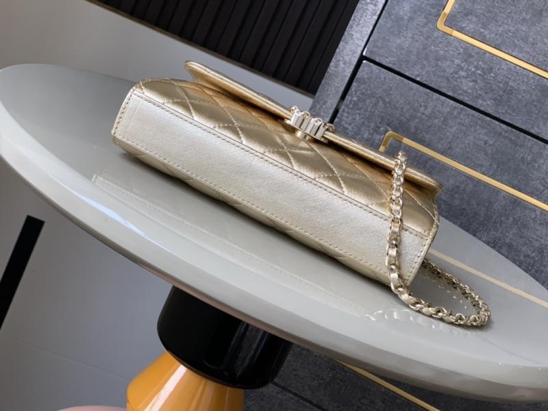 Chanel Phone Holder with Chain Gold AP3238