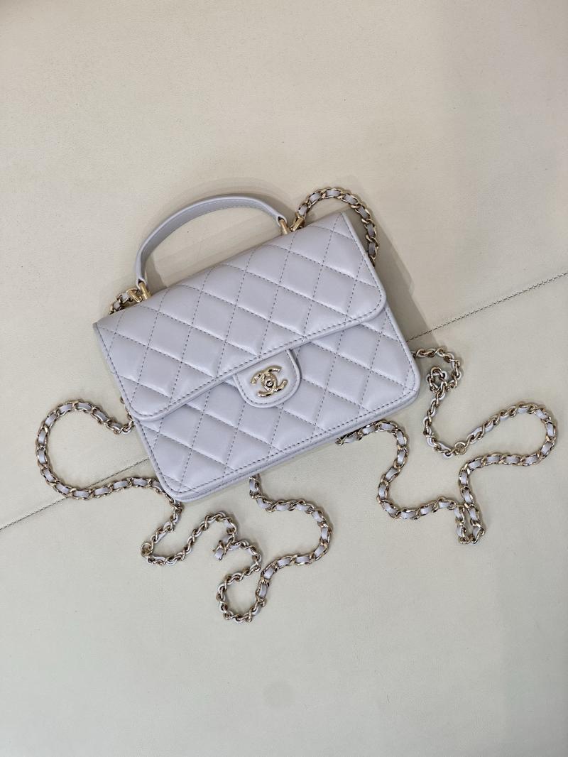 Chanel Small Grey Backpack AP4450