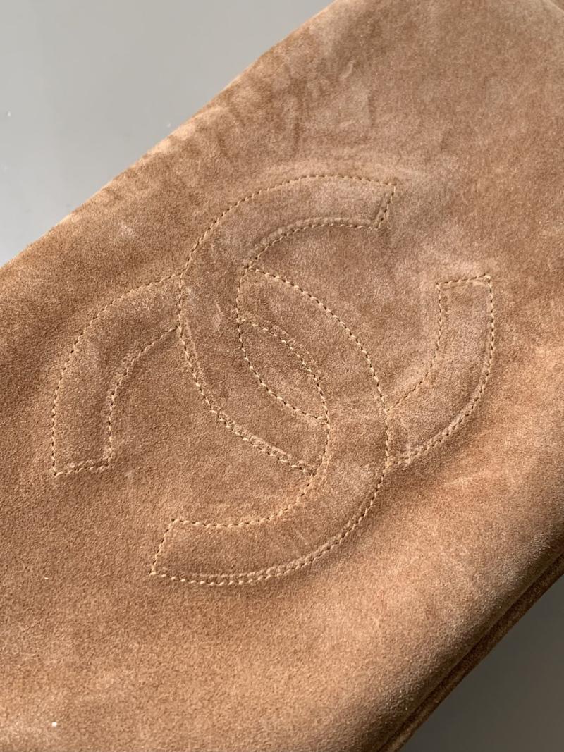 Chanel Vintage CC Bag Camel AS2020